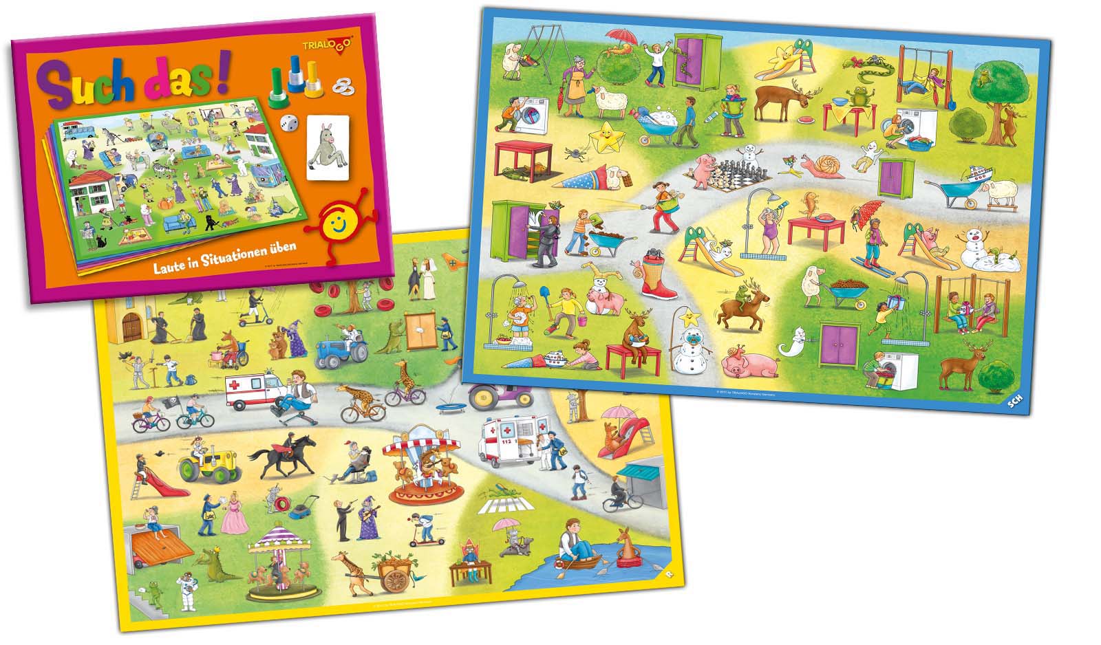 Trialogo Arbeitsblätter
 Nadine Bougie Illustrationen für Kinder und Jugendbuch